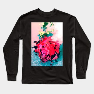 Abstract rose Long Sleeve T-Shirt